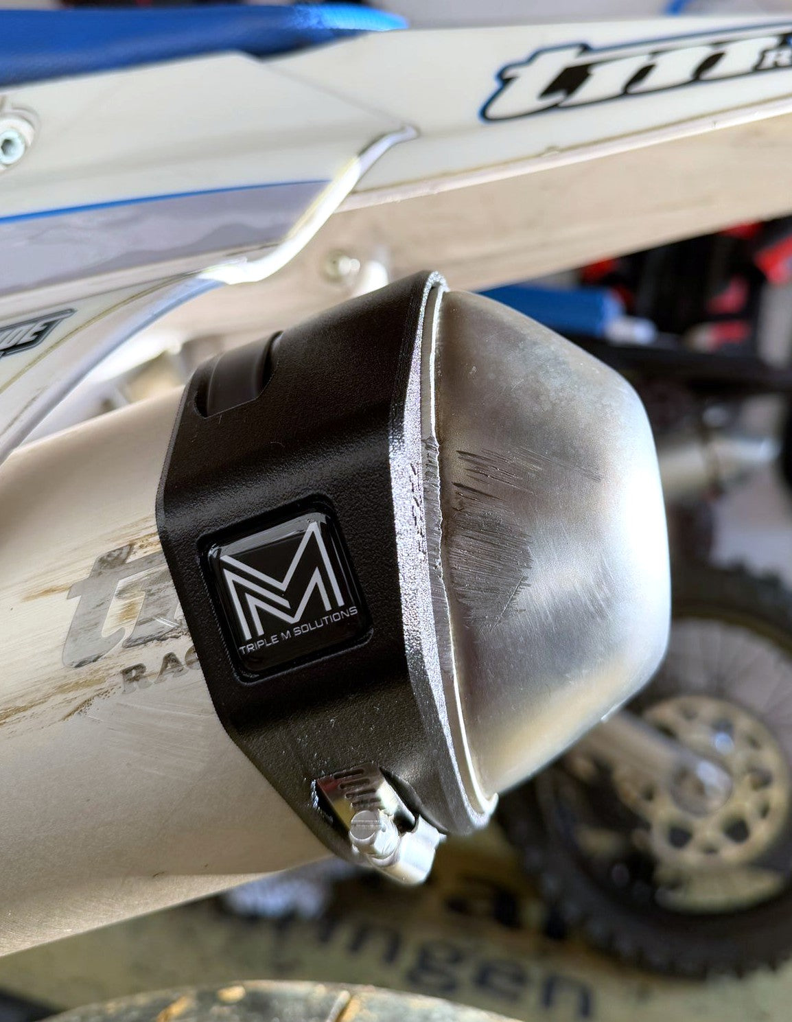 TM Racing exhaust protection set